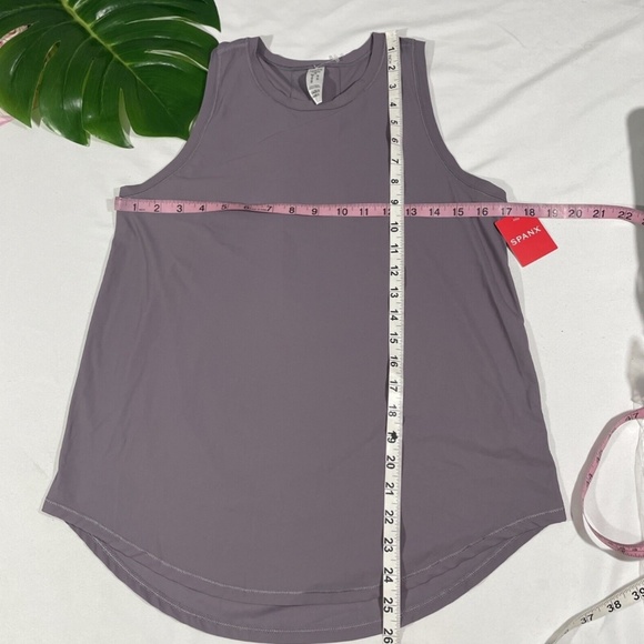 NWT Spanx [ XS ]‎ Go Lightly Got Ya Covered Tank Top in Satin Purple - Picture 7 of 12